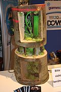 A PC case of the case modding contest at the Gamescom 2009