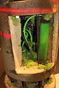A PC case of the case modding contest at the Gamescom 2009