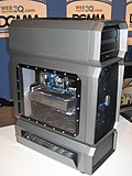 A PC case of the case modding contest at the Gamescom 2009