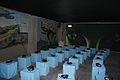 The presentation room for Command & Conquer 4: Tiberian Twilight at the Gamescom 2009 from the inside