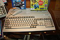 An Amiga 500 by Commodore exhibited at the Gamescom 2009