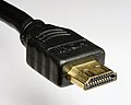 A male HDMI connector