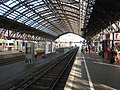 Inside of Köln Hauptbahnhof (Cologne Central Station) in Cologne (Germany)
