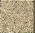 Close up to the plane face of a particle board