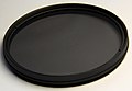 Close up to a polarisation filter