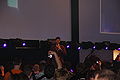 Raj Joshi at the Gamescom 2009 presenting Command & Conquer 4: Tiberian Twilight