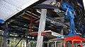Technics inside of the station Zoo of the Rheinseilbahn in Cologne (Germany)