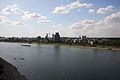 The west bank of the Rhine in Cologne (Germany)