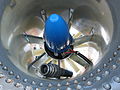 Close up to snow cannon