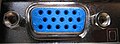 A female VGA connector